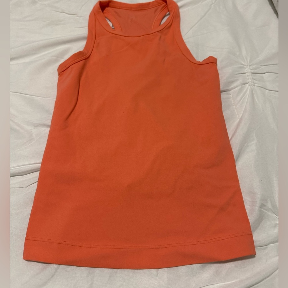 Lululemon Align Waist‑Length Racerback Tank Top – Size 2 – Coral